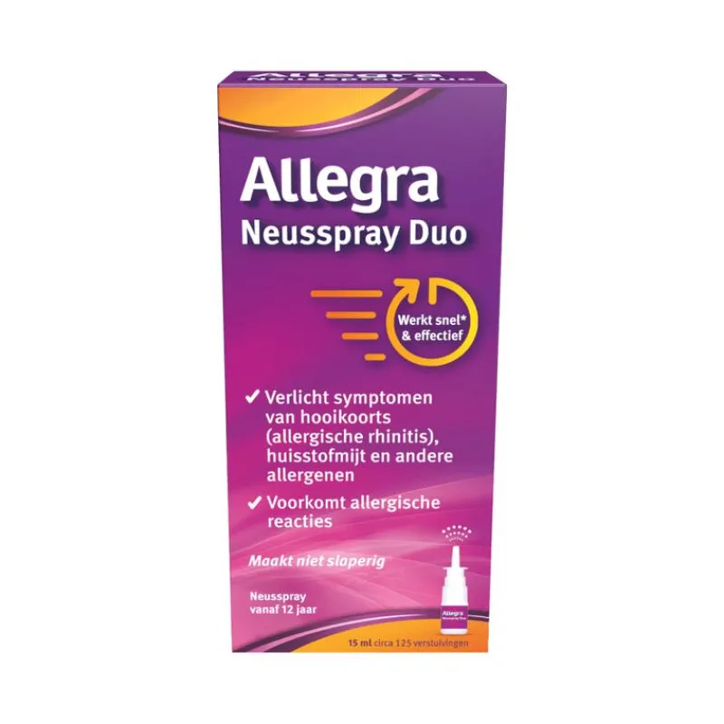 Allegra Neusspray Duo Flacon 15 ML