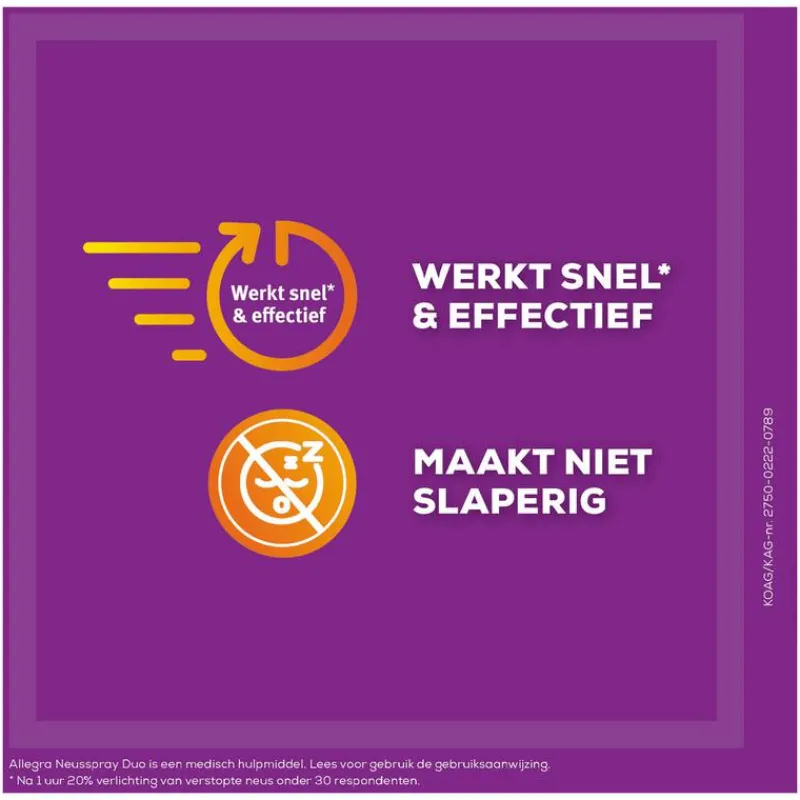 Allegra Neusspray Duo Flacon 15 ML
