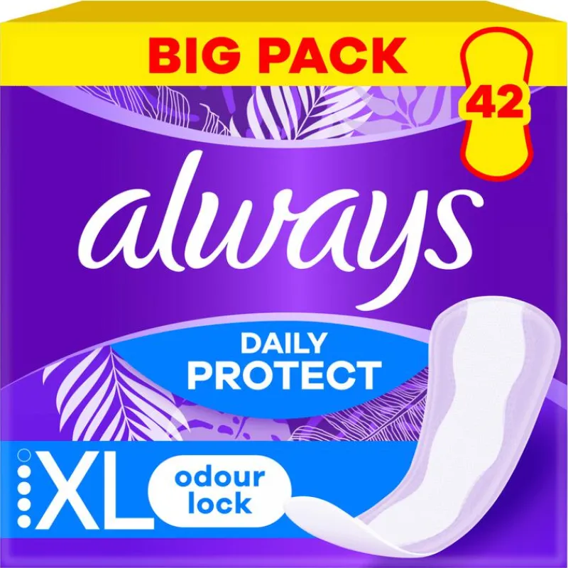 Always Dailies Protect Extra Long Big Pack