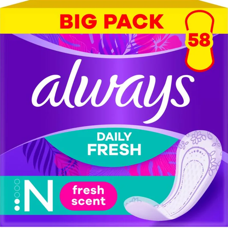 Always Daily Fresh Normal Fresh Scent Big Pack