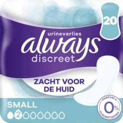 Always Discreet Incontinentieverband 0 parfum Small