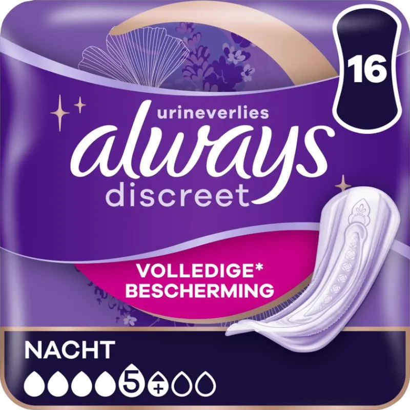 Always Discreet Incontinentieverband Nacht BigPack