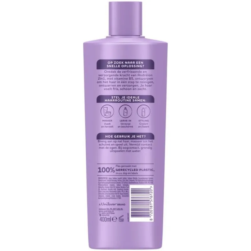 Andrélon 2-in-1 shampoo 400 ML