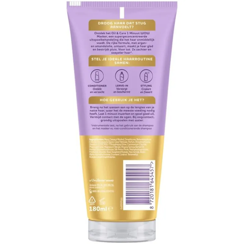 Andrélon Oil & Care 1 min Masker 180 ML