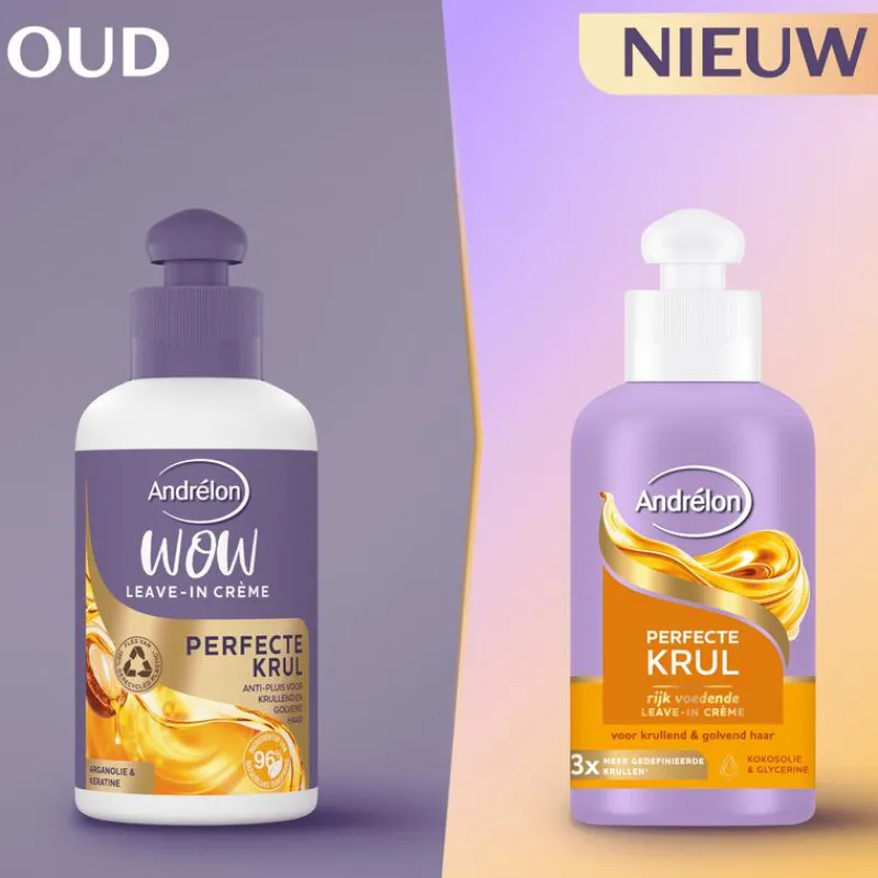 Andrélon Perfecte Krul rich Leave in cream 200 ML