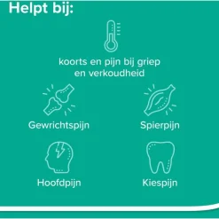 Aspirine 500 mg helpt bij pijn 20 tabletten