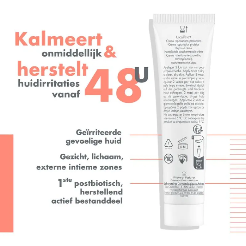 Avène Cicalfate Crème 100 ML