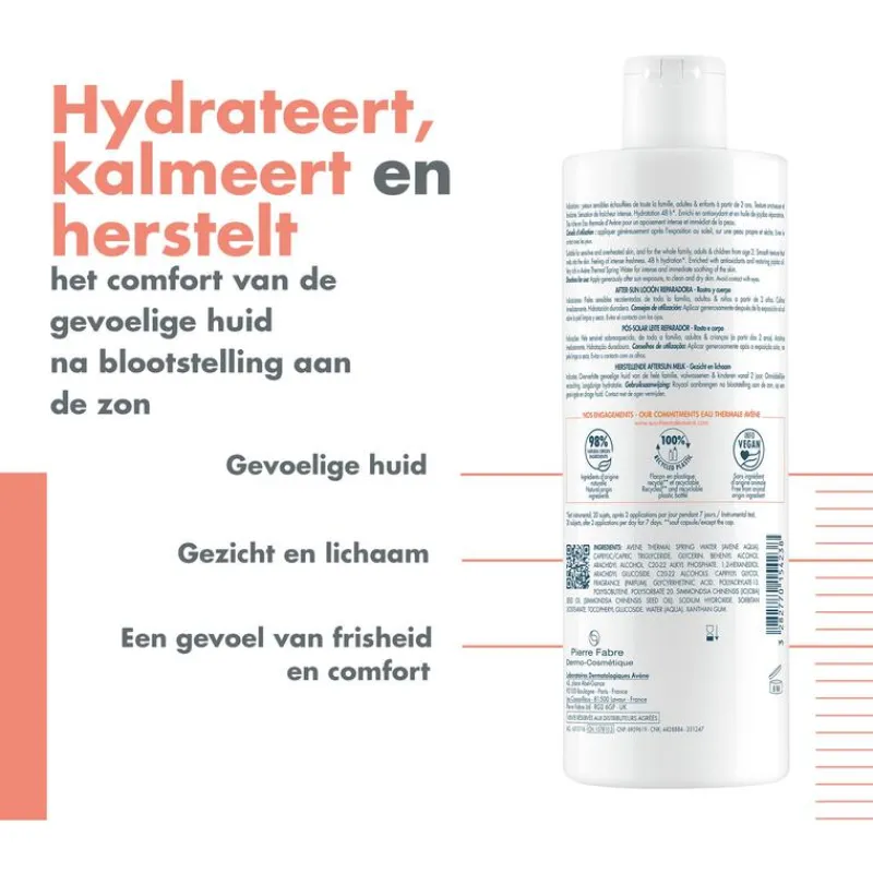 Avène Herstellende Aftersun 400 ML