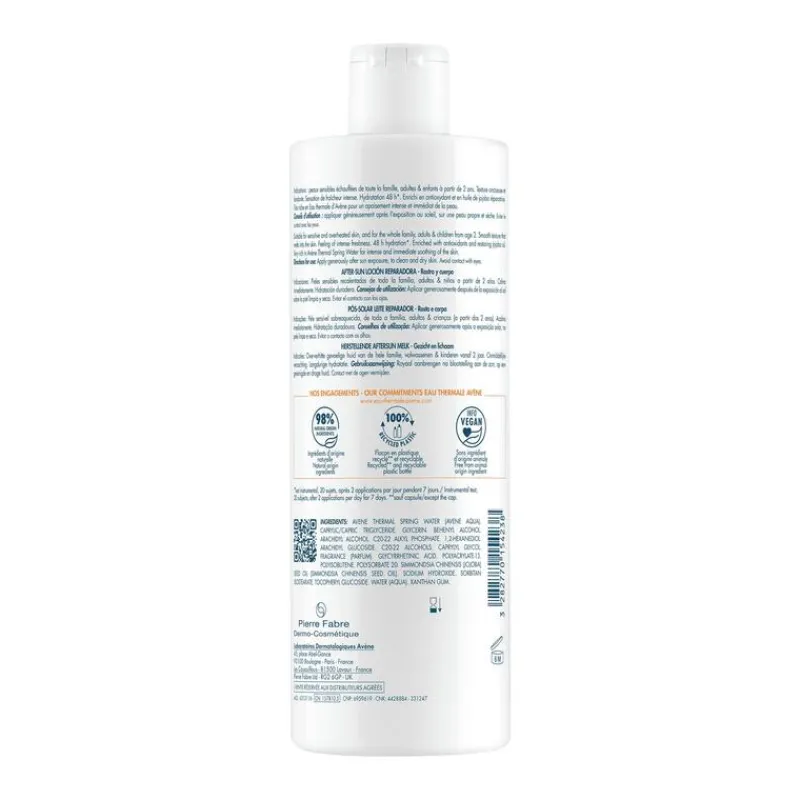 Avène Herstellende Aftersun 400 ML