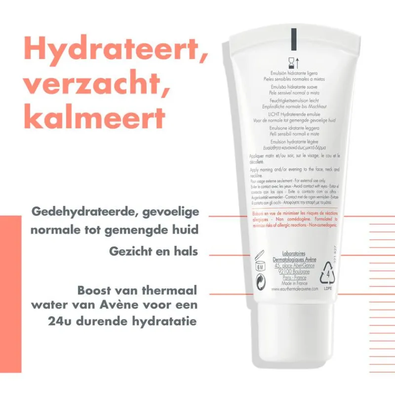 Avène Hydrance Licht 40 ML