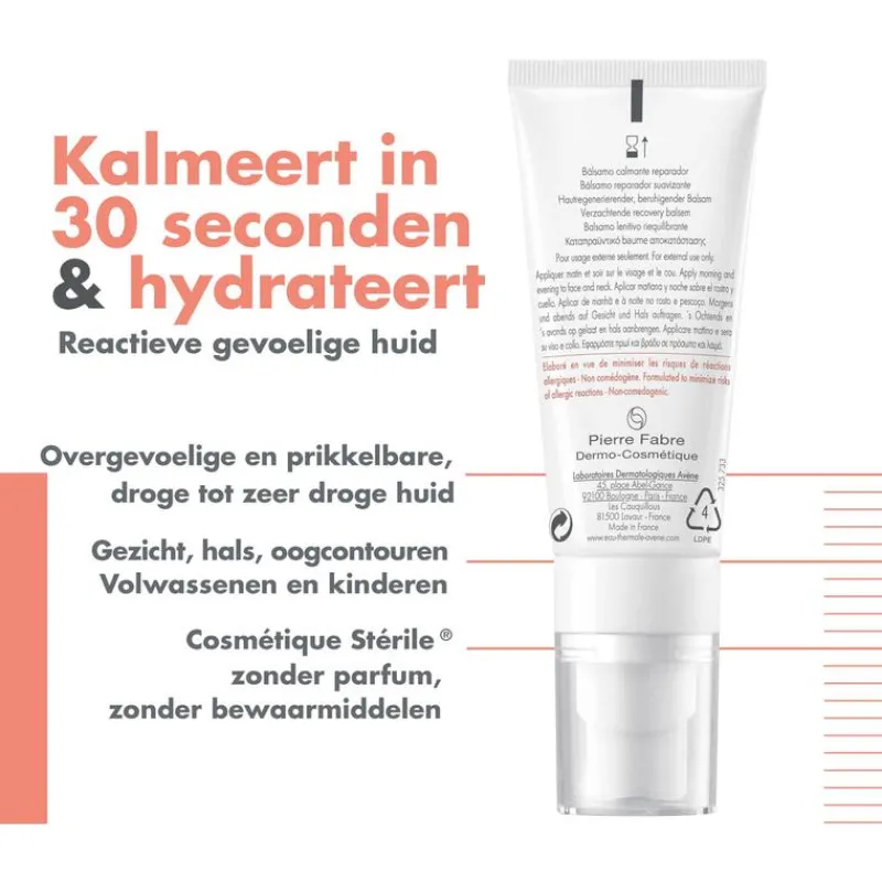 Avène Tolérance Control Balsem 40 ML