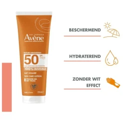 Avène Zonnebrand Melk SPF 50+ 250 ML