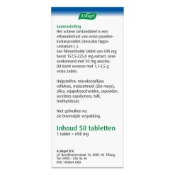 A.Vogel Aesculaforce bij Spataderen & Zware Benen tabletten 50 stuks