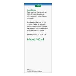 A.Vogel Avena Sativa Evenwichtig in Stresssituaties1* Druppels 100 ML