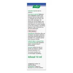 A.Vogel Cinuforce Inhalatiedruppels +Menthol 10 ML