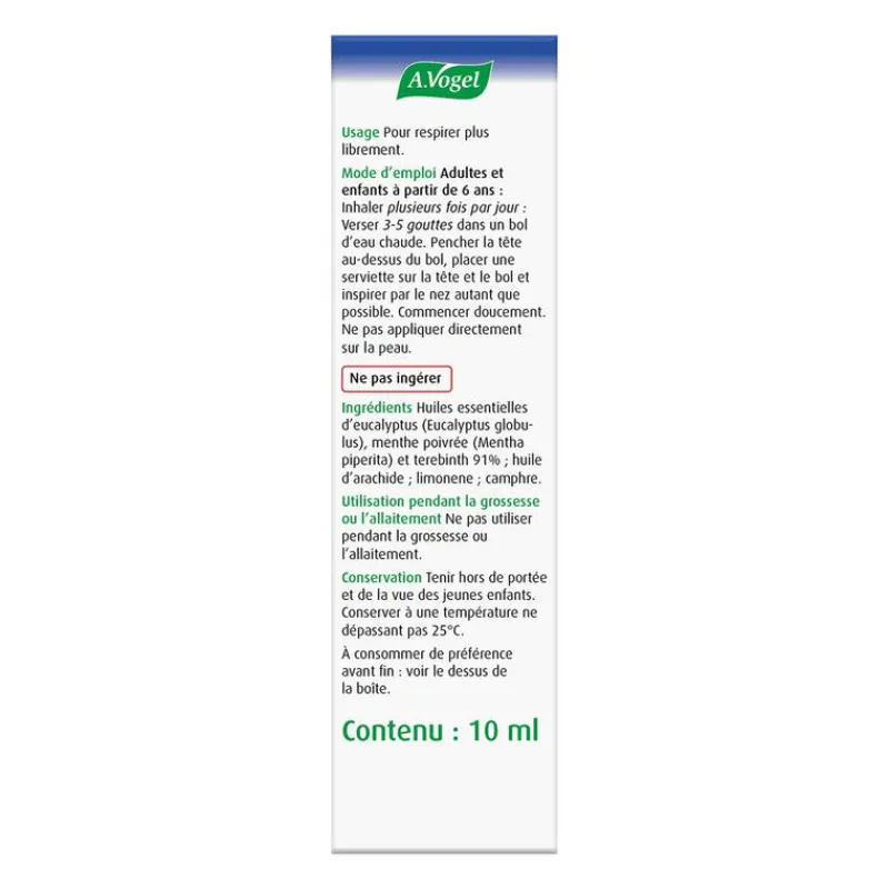A.Vogel Cinuforce Inhalatiedruppels +Menthol 10 ML