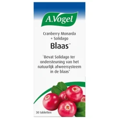 A.Vogel Cranberry Monarda Goed Voor De Blaasfunctie1* Tabletten 30 stuks