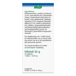 A.Vogel Cranberry Monarda Goed Voor De Blaasfunctie1* Tabletten 30 stuks