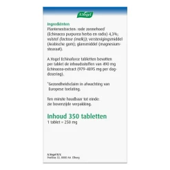 A.Vogel Echinaforce Weerstand1* Tabletten 350 stuks