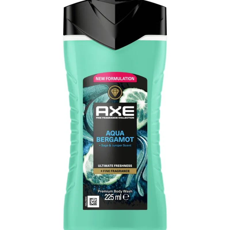 AXE Fine Fragrance Collection Aqua Bergamot Body Wash 225 ML