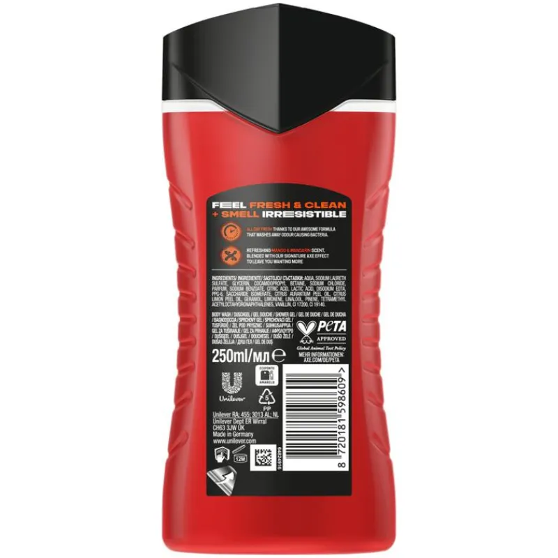 AXE Sunset Fresh Showergel 250 ML