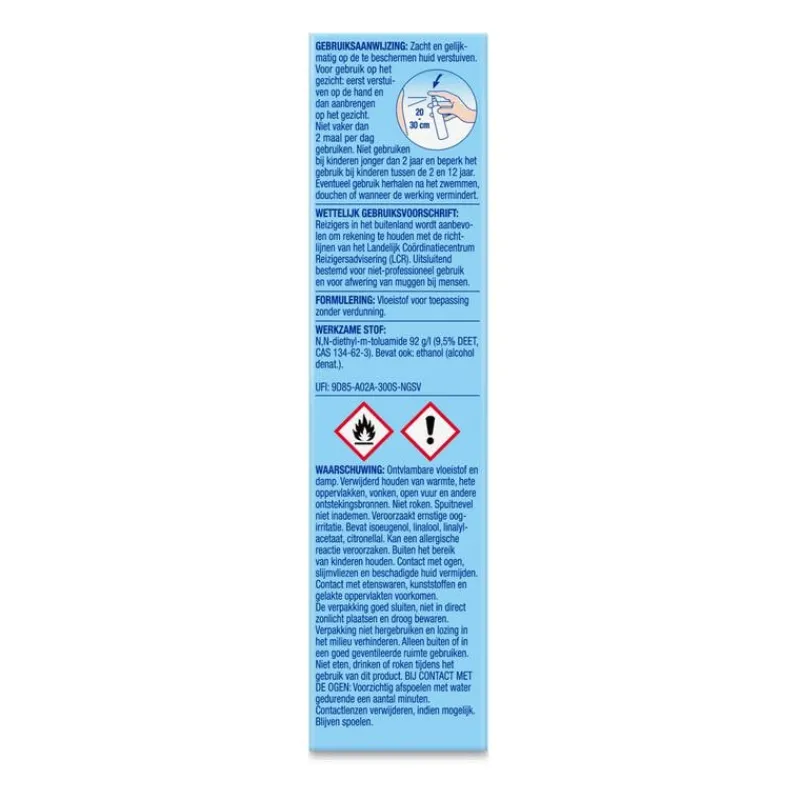 Azaron Anti-Muggen 9,5% DEET Spray 100 ML