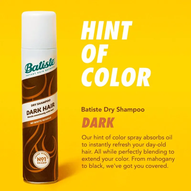 Batiste Hint of Colour Dark Droogshampoo 200 ML