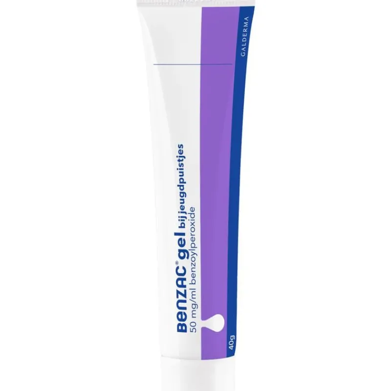 Benzac Gel bij Jeugdpuistjes 50 ML