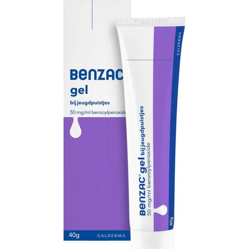 Benzac Gel bij Jeugdpuistjes 50 ML