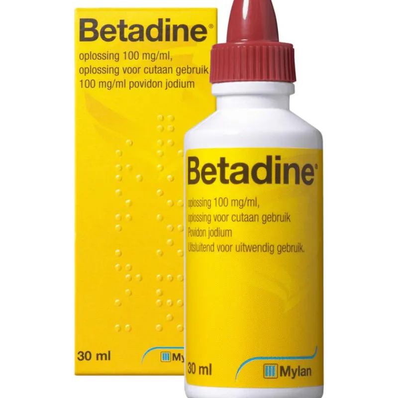 Betadine Oplossing 100 mg/ml Povidonjood 30 ML