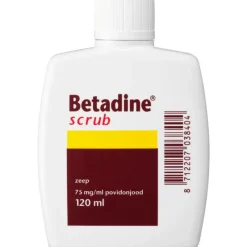 Betadine Scrub Povidonjood 75 mg/ml 120 ML