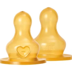 Bibs Bottle Nipple Flesspeen Medium Flow 2 pack