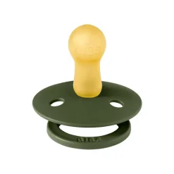 Bibs Fopspeen Two Pack Natuurlijk Rubber Sage/Hunter Green Maat 2