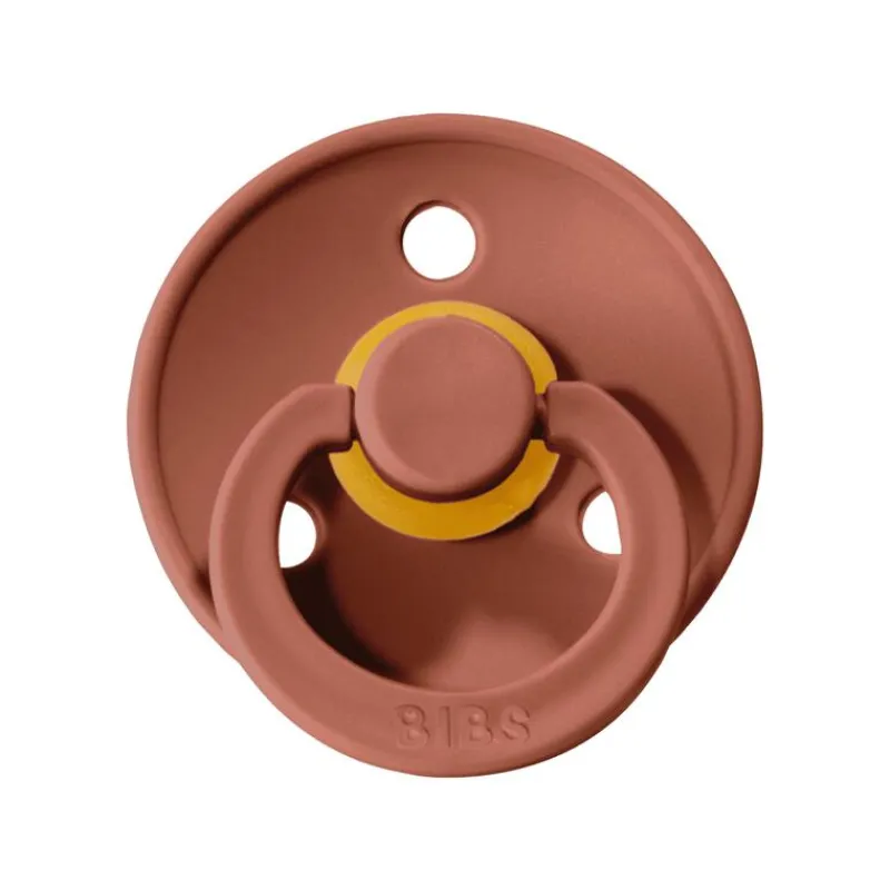 Bibs Fopspeen Two Pack Natuurlijk Rubber Woodchuck/Blush Maat 2