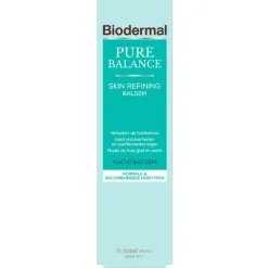 Biodermal Pure Balance Skin Refresh Nacht Balsem 50 ML