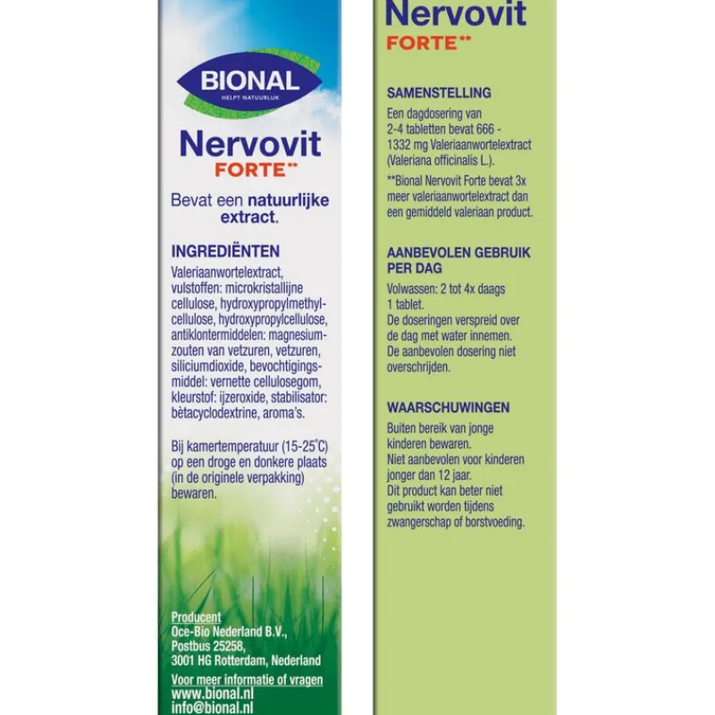 Bional Nervovit Forte Tabletten Tabletten 45 stuks