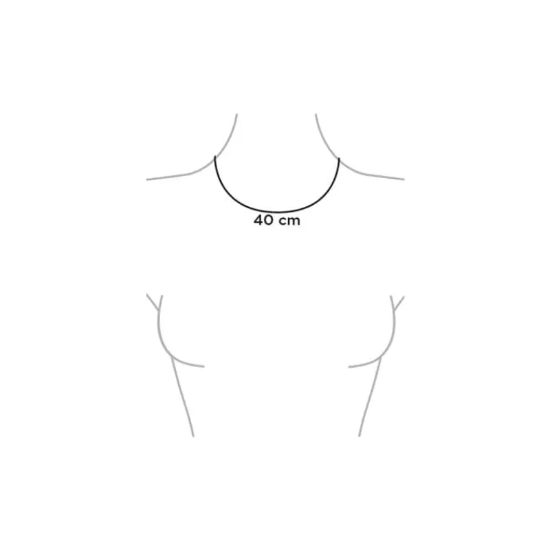 BiSjU Jewellery Ketting Munt Gold Plated