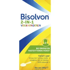 Bisolvon 2-in-1 Bij Droge En Vastzittende Hoest Voor Kinderen 133 ML