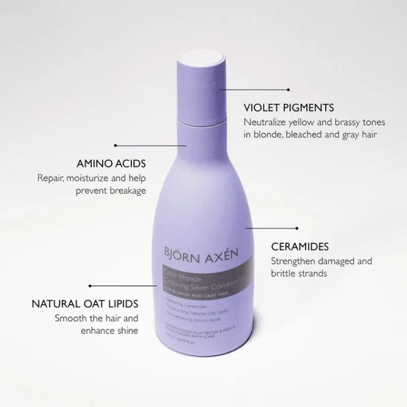 Björn Axén Bjorn Axen Cool Blonde Coloring Silver Conditioner 250 ML