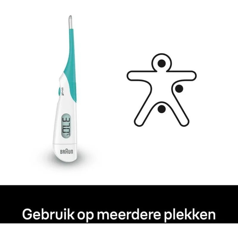 Braun Digitale Thermometer High Speed PRT1000