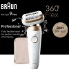 Heren Braun Epilator Silk-épil 9 Flex met 360 Flex Kop