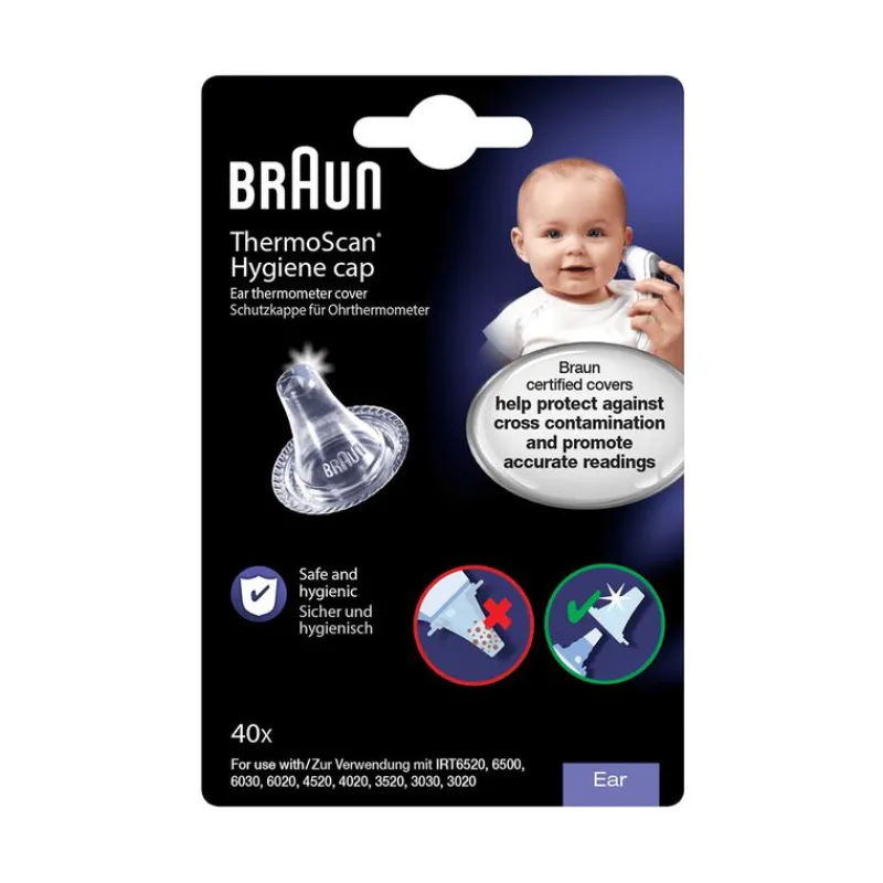 Braun Navulset Lensfilters Oorthermometer 40 stuks