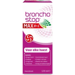 Bronchostop Max 8in1 Hoestdrank 120ML