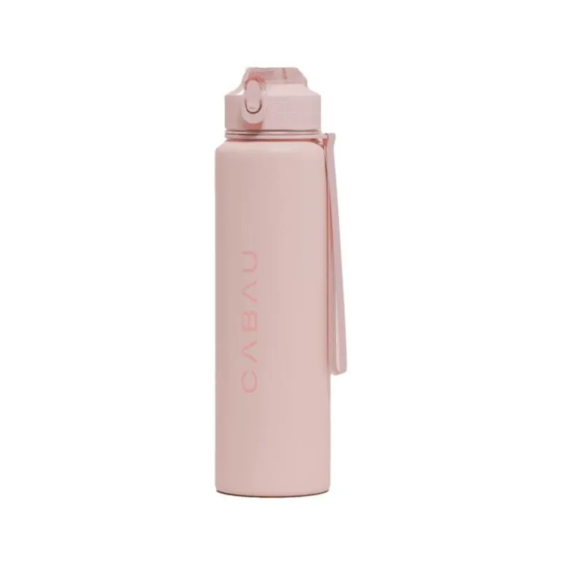 Cabau Lifestyle Bloom Bottle Stainless Steel Pink