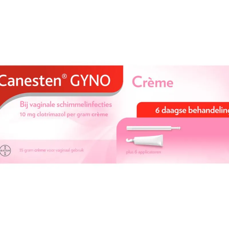 Canesten Gyno Crème bij vaginale schimmel 35 gram