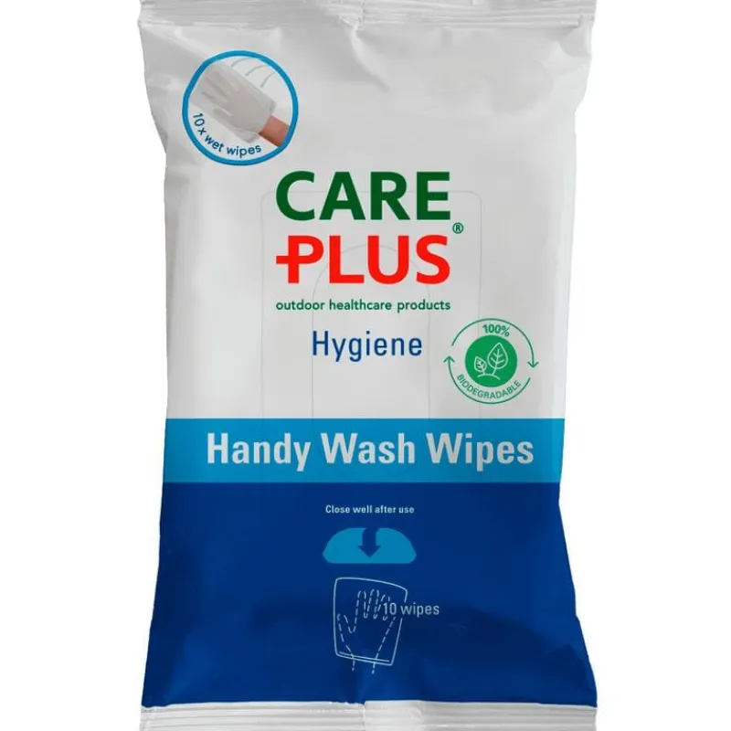 Care Plus Hygiene Handy Wash Wipes 10 stuks