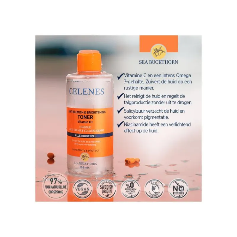 Celenes by Sweden Seabucktorn Toner 200 ML