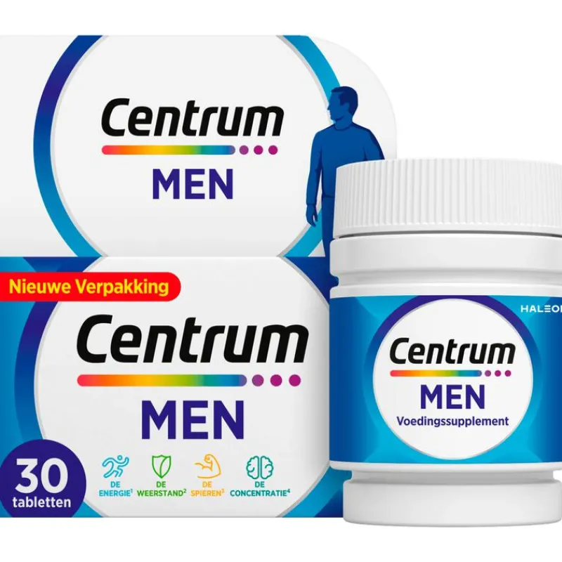Centrum Men Multivitaminen Tabletten 30 stuks