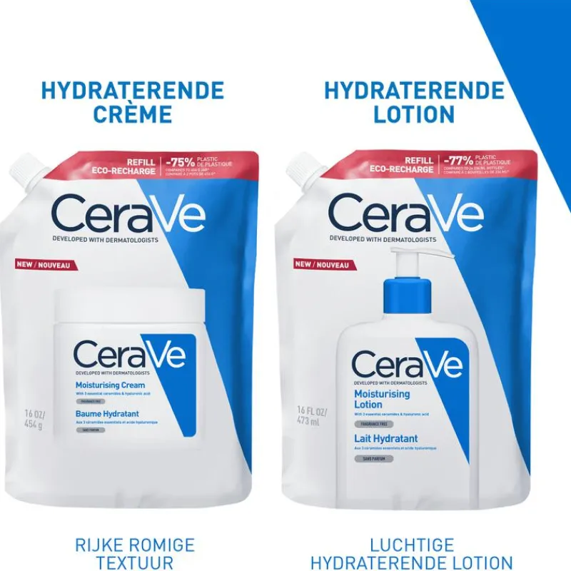 CeraVe Hydraterende Melk Navulling 473 ML