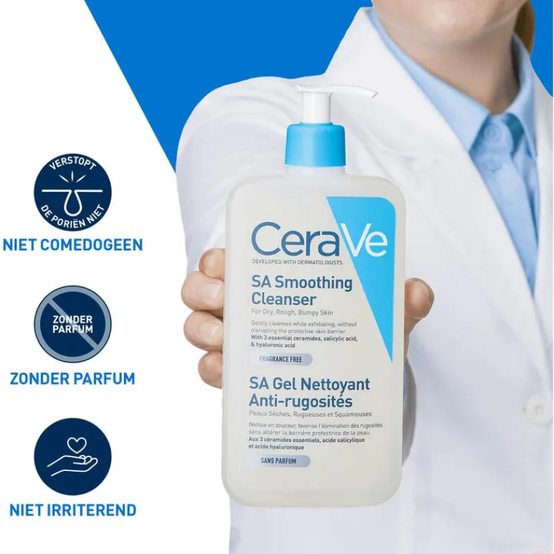 CeraVe SA Anti-Ruwe Huid Reiniger 473 ML
